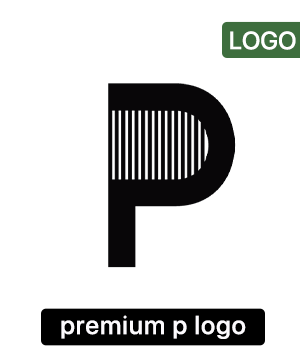Premium P Logo – Modern Brand Lettermark