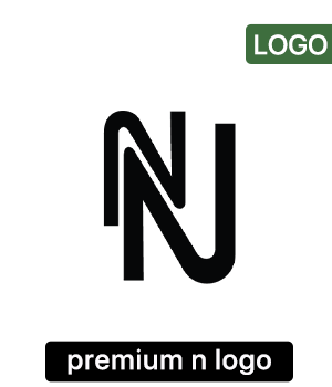 Premium N Logo – Modern Brand Lettermark