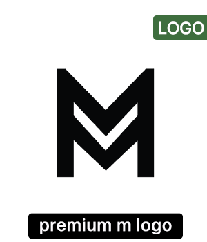 Premium M Logo – Modern Brand Lettermark
