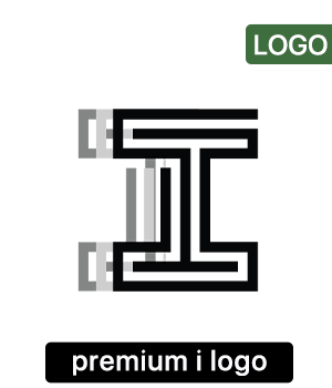 Premium I Logo – Modern Brand Lettermark