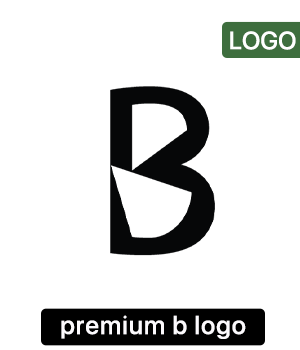Premium B Logo – Modern Brand Lettermark