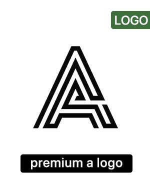 Premium A Logo – Modern Brand Lettermark