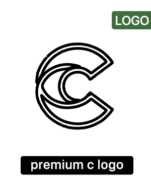 Premium C Logo – Modern Brand Lettermark