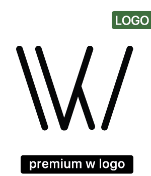 Premium W Logo – Modern Brand Lettermark