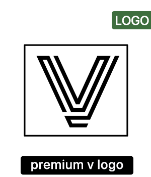 Premium V Logo – Modern Brand Lettermark