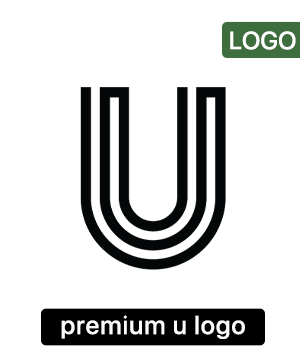 Premium U Logo – Modern Brand Lettermark