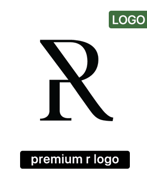 Premium R Logo – Modern Brand Lettermark
